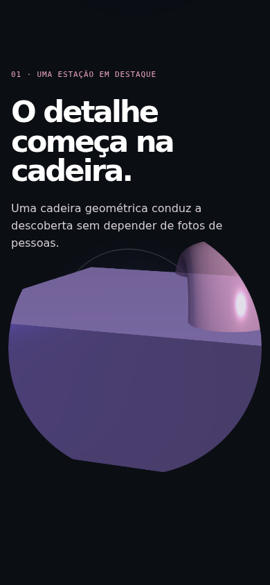 Prévia do site 3D Corte Largo