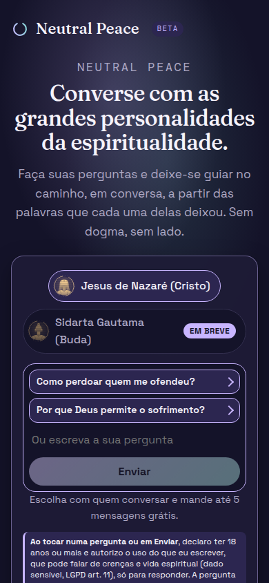 Prévia do Neutral Peace